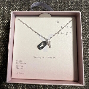 NIB Letter “Y” ‘Young at Heart’ Necklace